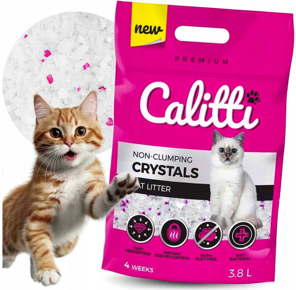 Calitti Crystals silikonové 2x 3,8 l