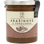 NATU Arašídový krém s hořkou čokoládou 300 g – Zboží Mobilmania