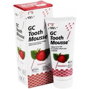 GC Tooth Mousse dentální krém, jahoda, 40 g