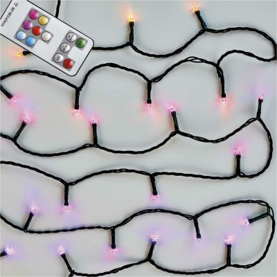 Emos D4AA03 LED vánoční řetěz 12 m venkovní i vnitřní RGB ovladač programy časovač – Hledejceny.cz