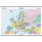 Kartografie PRAHA, a. s. Evropa – státy a území – školní nástěnná mapa – Zbozi.Blesk.cz