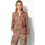 Catnoir dámská halenka khaki s růžovým potiskem – Hledejceny.cz