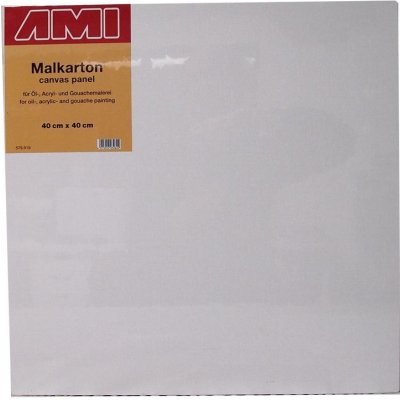 AMI Šepsované plátno na lepence 40 x 40 cm – Zboží Dáma