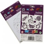 Papírové šablony sada F Ovoce – Zboží Dáma