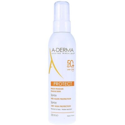 A-Derma Protect Spray ochranné mléko ve spreji SPF50+ 200 ml – Zbozi.Blesk.cz