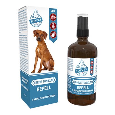 Topvet Lihové tonikum Repell pro psy 100 ml – Zboží Mobilmania