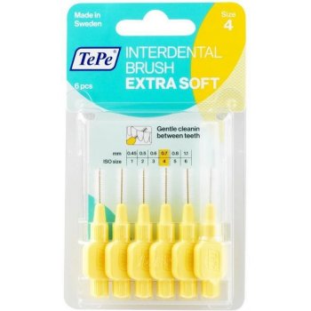 TePe Extra Soft mezizubní kartáčky 0,7 mm 6 ks