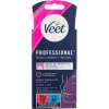 Veet Professional Wax Strips Normal Skin Face voskové depilační pásky na obličej 20 ks