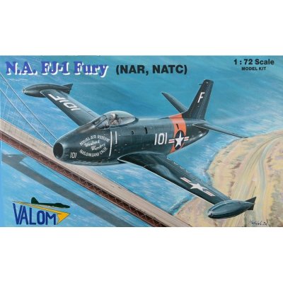 N.A. FJ1 Fury NATC NAR Valom 72104 1:72
