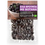 Velouitinos Family farms BIO olivy Throumpa z Thassosu s bylinkami 180 g – Zboží Dáma