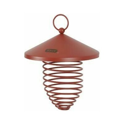 Zolux Krmítko venkovní Spiral na lojové koule kov 11 cm červená – Hledejceny.cz