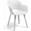 Zahradní židle a křeslo KETER AKOLA Židle 2 ks, 56,5 x 55 x 80 cm, bílá