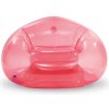 Zahradní židle a křeslo Nafukovací křeslo INTEX 66501 TRANSPARENT BEANLESS BAG