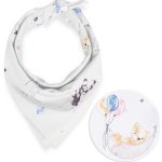 Biante dětský bavlněný šátek Sandra SA-374 Pandy lišky a zajíčci s balónky – Hledejceny.cz