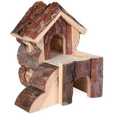 Trixie Dřevěný domek BJORK pro křečky 2 místnosti 15 x 15 x 16 cm – Sleviste.cz