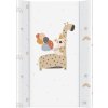 Přebalovací podložka Ceba baby podložka s pevnou deskou Giraffe 70 x 50