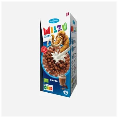 Nordcrunch Milzu BIO Cereální kuličky s kakaem 150 g – Hledejceny.cz