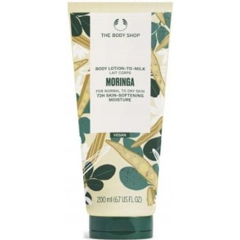 The Body Shop Tělové mléko pro normální až suchou pokožku Moringa (Body Lotion) 200 ml