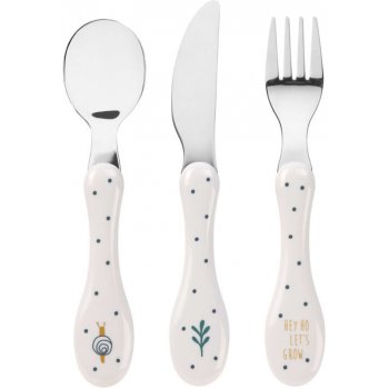 Lässig Babies Cutlery Dětský příbor 3 ks Garden Explorer