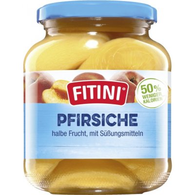 Fitini Pfirsiche Halbe Frucht 340 g – Zboží Dáma