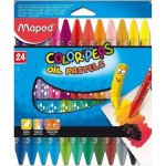 Maped Olejové pastely ColorPeps Oil Pastels 24 barev – Zboží Dáma