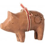 Vánoční ozdoba prasátko se stuhou Pig Small Maileg – Hledejceny.cz