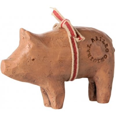 Vánoční ozdoba prasátko se stuhou Pig Small Maileg – Hledejceny.cz