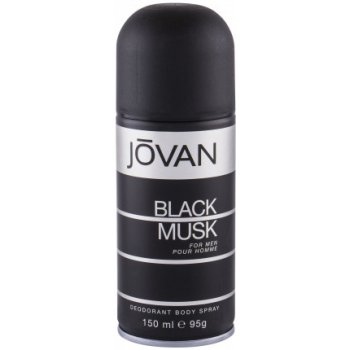 Jovan Musk Black Man deospray 150 ml