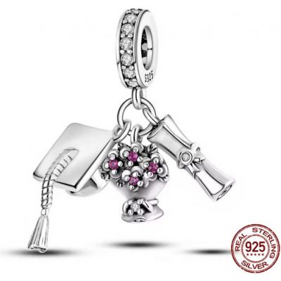 Prosperk Korálek na náramek promoce S1606 – Zboží Dáma