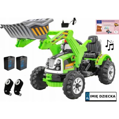 Dětský traktor Super-Toys zelená – Hledejceny.cz