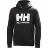 Dětská mikina Helly Hansen Jr Hh Logo Hoodie 2.0 41677 990 černá