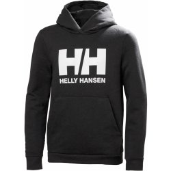 Helly Hansen Jr Hh Logo Hoodie 2.0 41677 990 černá