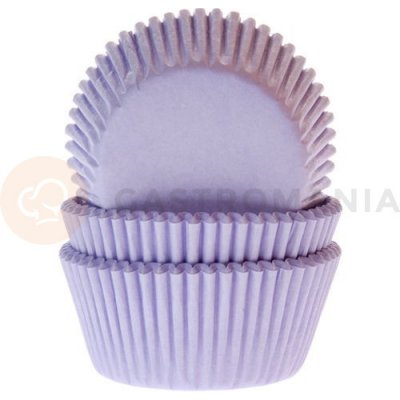 House of Marie Košíčky na cupcakeliliová HM1234 fialová průměr 5 cm 50 ks – Hledejceny.cz