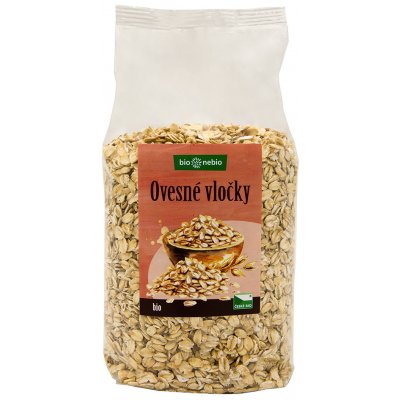 České Bio bio ovesné vločky 0,5 kg