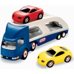 Little Tikes Tahač s návěsem pro přepravu aut 170430 modrá – Hledejceny.cz