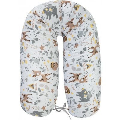 Bomimi ADOS kojící polštář LESNÍ ZVÍŘÁTKA BÉŽOVÁ – Sleviste.cz
