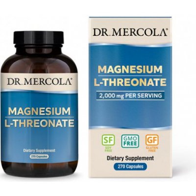 Dr.Mercola Magnesium L-treonát 270 kapslí