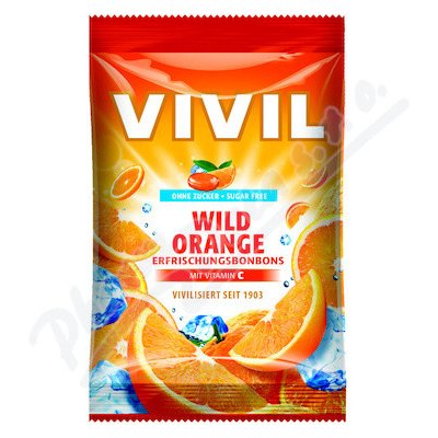 Vivil Divoký pomeranč+vitamín C bez cukru 120 g – Zboží Mobilmania