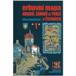 Erbovní mapa hradů, zámků a tvrzí v Čechách 1 – Hledejceny.cz