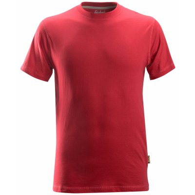 Snickers Workwear tričko Classic s krátkým rukávem červené 25021600004 – Zboží Mobilmania