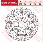 TRW MSW211RAC brzdový kotouč, přední LAVERDA GHOST 650 rok 96-97 – Hledejceny.cz
