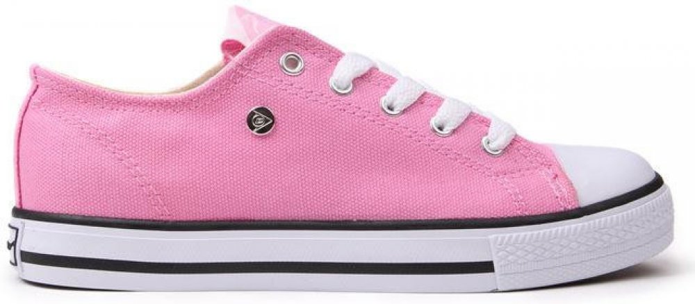 Dunlop Canvas Low junior Trainers Pink Srovnanicen.cz