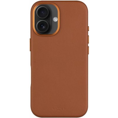 Fixed MagLeather kryt s MagSafe pro iPhone 16 Plus - hnědý FIXLM-1401-BRW – Zboží Mobilmania
