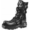 Pánské kotníkové boty New Rock 5-Buckle Boots (402-S1) Black
