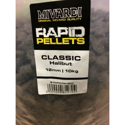 Mivardi Pelety Rapid Classic Halibut 10 kg 20 mm – Zboží Dáma