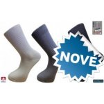 Pánské ponožky 100% Bavlna řetízkovaná špice Tmavě modrá – Zboží Mobilmania