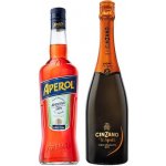 Aperol Aperitivo 11% 0,7 l + Cinzano Pro-Spritz 11,5% 0,75 l (set) – Sleviste.cz