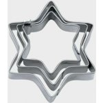 Sada vykrajovátek hvězdy o 4 / 5 / 6 cm - Stadter – Zboží Mobilmania