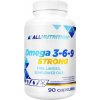 Doplněk stravy na srdce, žílu, krevní oběh Allnutrition Omega 3-6-9 Strong 90 kapslí