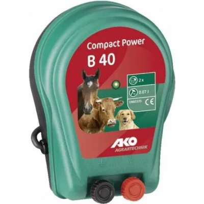 El. ohradník AKO Compact Power D Cell Fncr B 40 – Hledejceny.cz